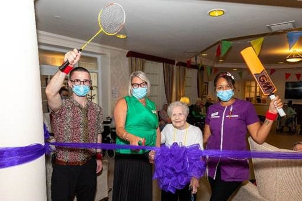 Birmingham care home residents create their own version of Commonwealth Games