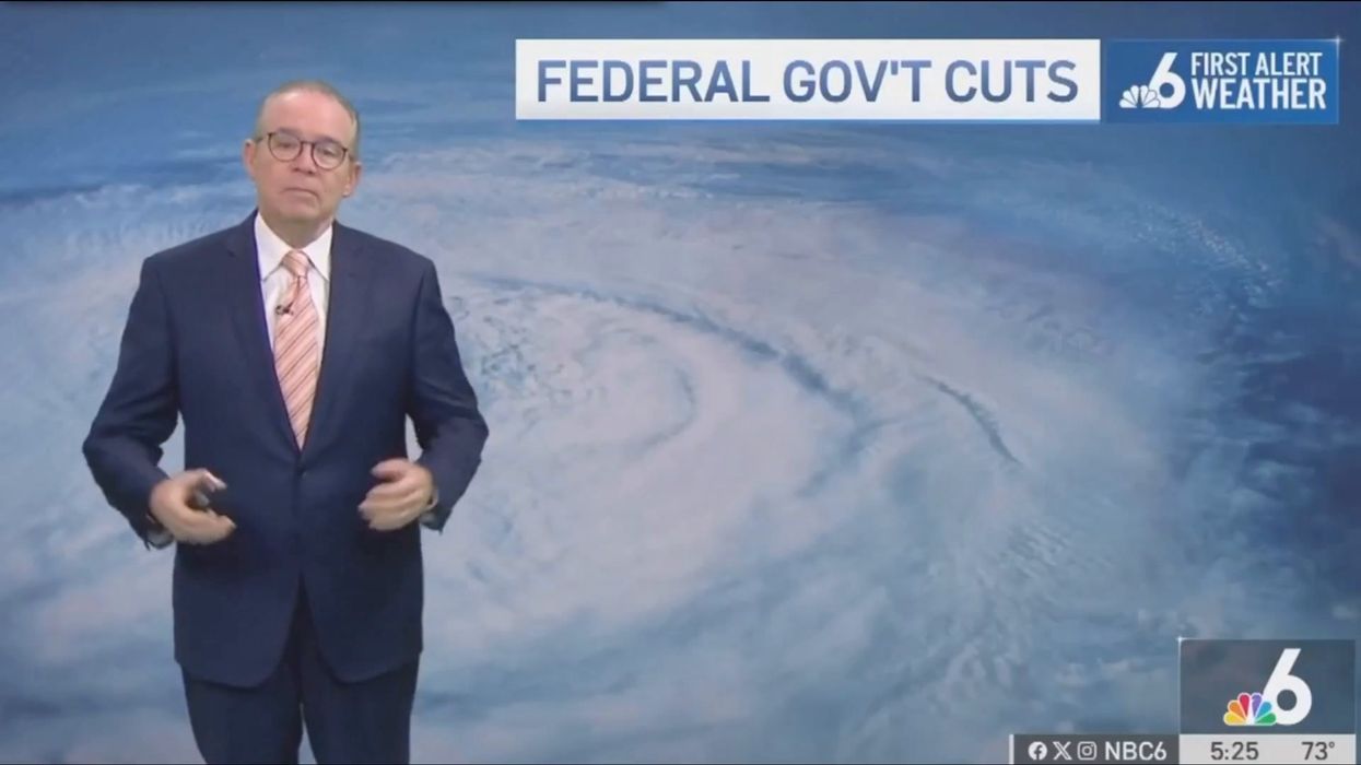 Weatherman says he can't accurately predict hurricanes because of Trump's budget cuts