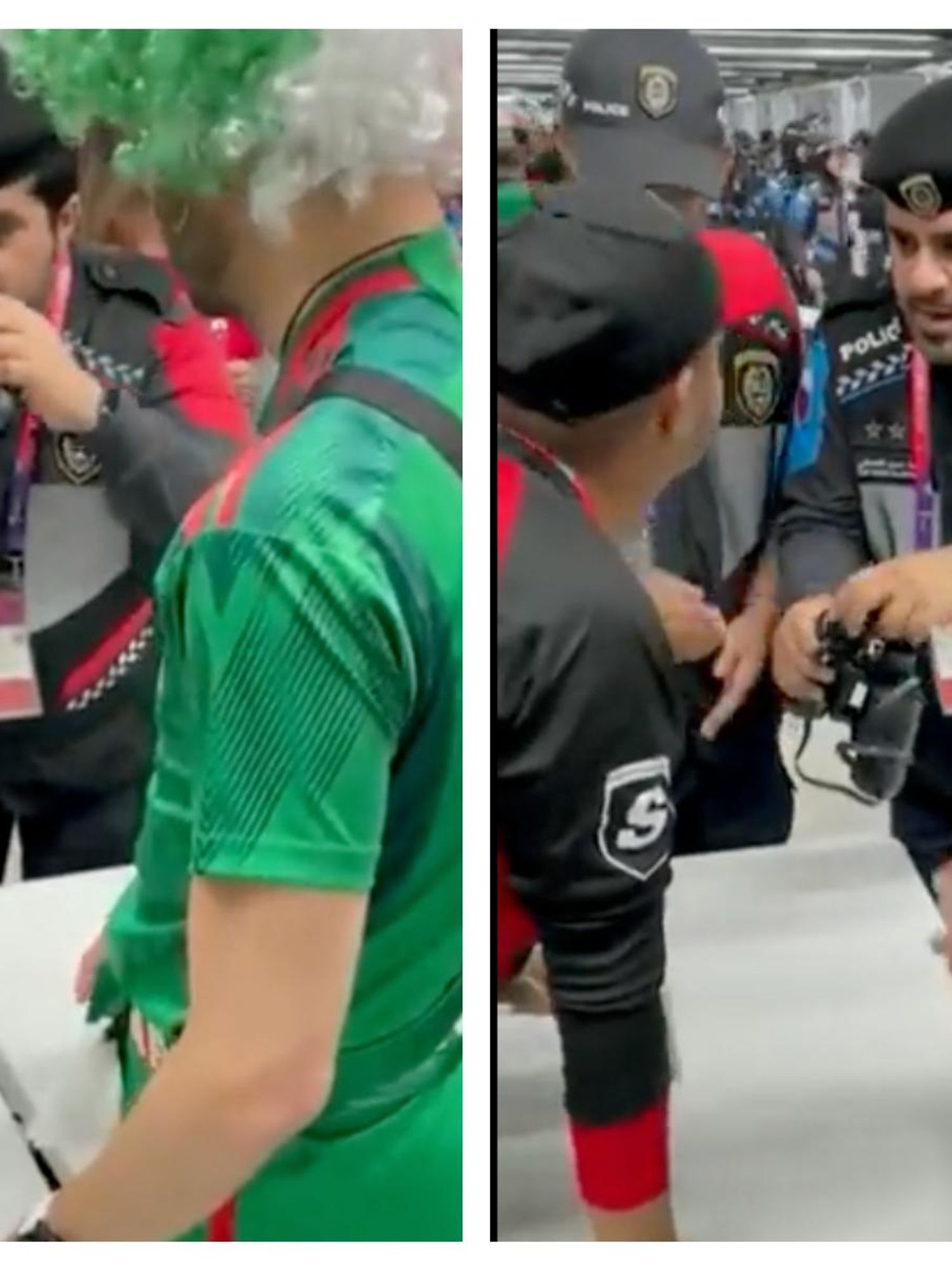 Mexico fans caught using binoculars to smuggle alcohol into World Cup games