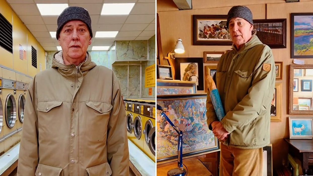 Michael Barrymore takes on TikTok's 'accidental Wes Anderson' challenge