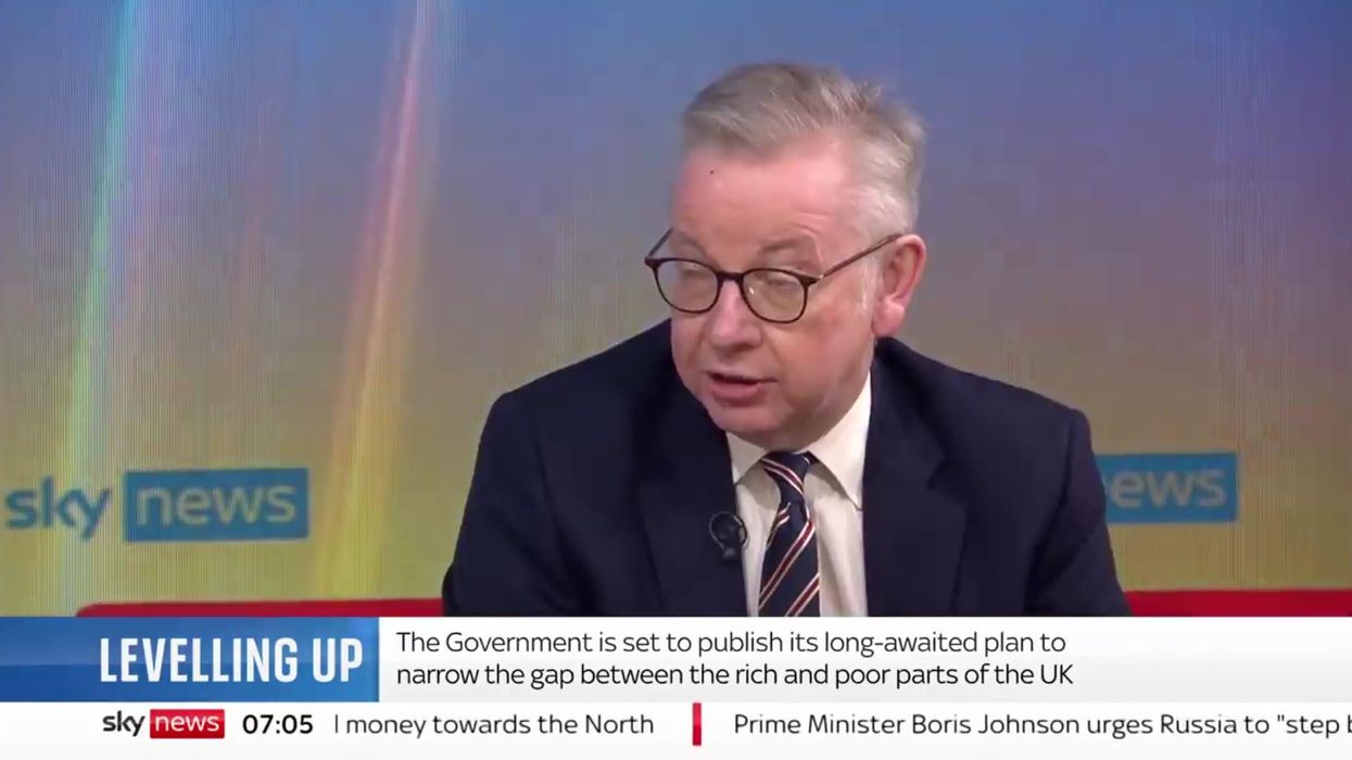 Michael Gove said the North and Midlands have been 'overlooked for years' but there's a problem