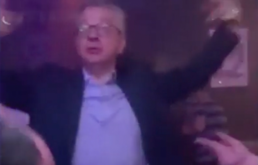 Michael Gove was spotted at Pipe, a night in Aberdeen