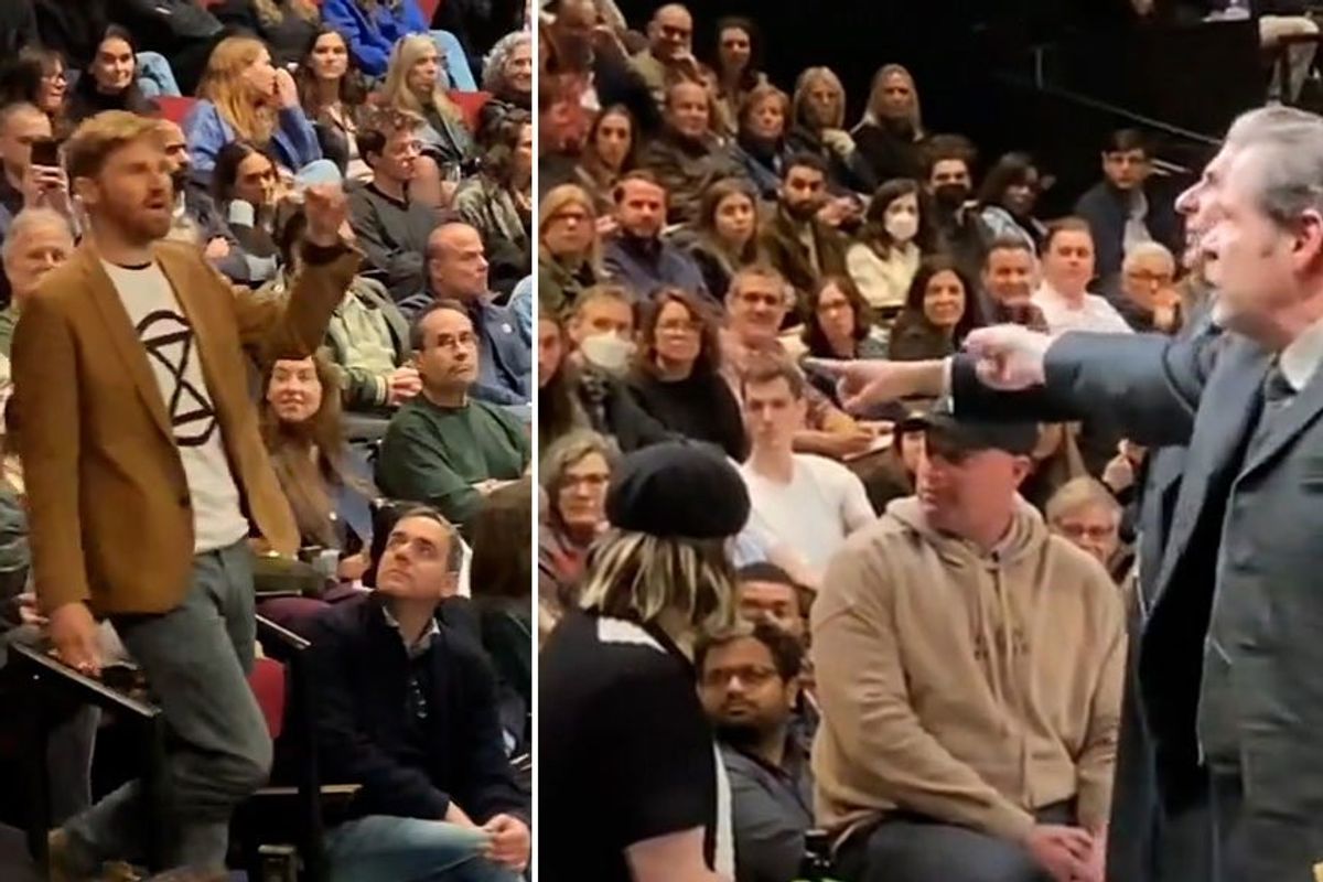 Sopranos star reveals why he stayed in character when ejecting climate protestor