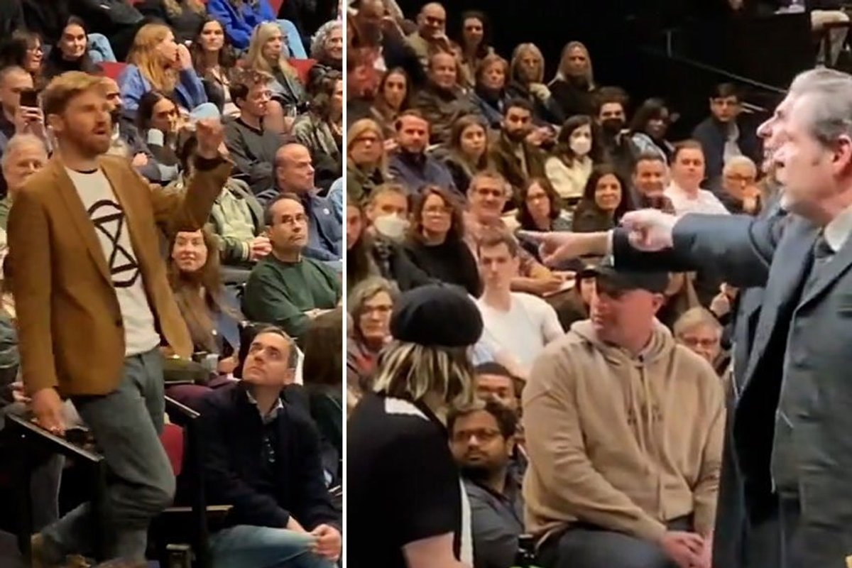 Sopranos star reveals why he stayed in character when ejecting climate protestor