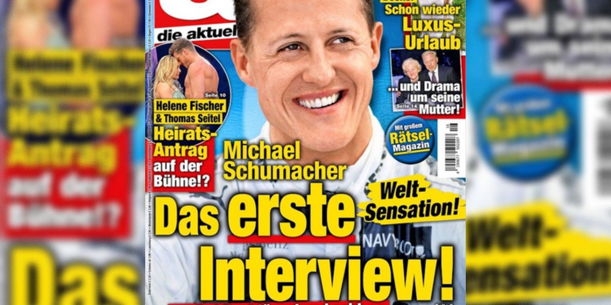 ‘World-exclusive interview’ with Michael Schumacher turns out to be a ...