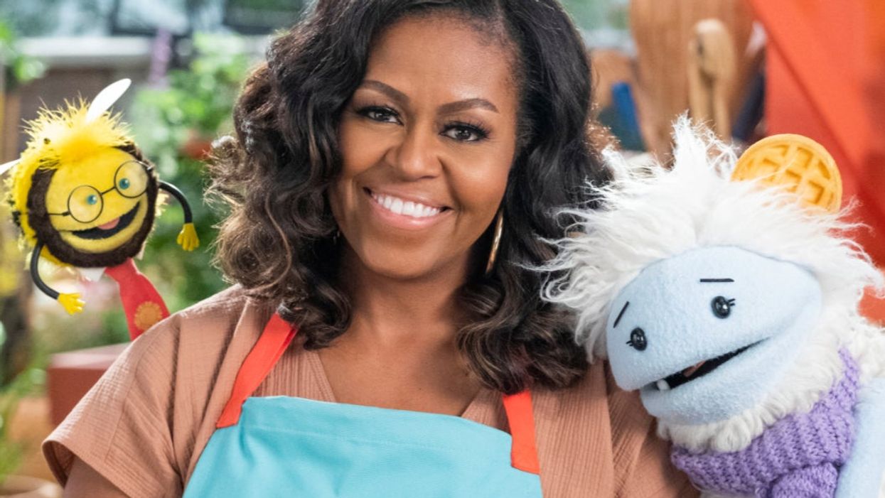 Michelle Obama is hosting a new Netflix show, Waffles & Mochi