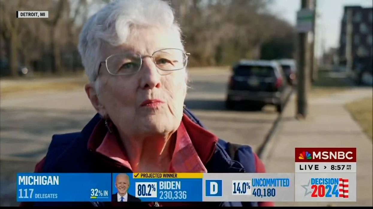 80-year-old voter rips apart 'a**hole' Donald Trump in viral rant