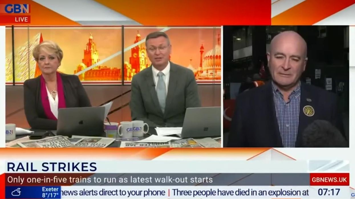 'You're peddling nonsense': Mick Lynch schools a GB News presenter on rail strikes in just 2 minutes