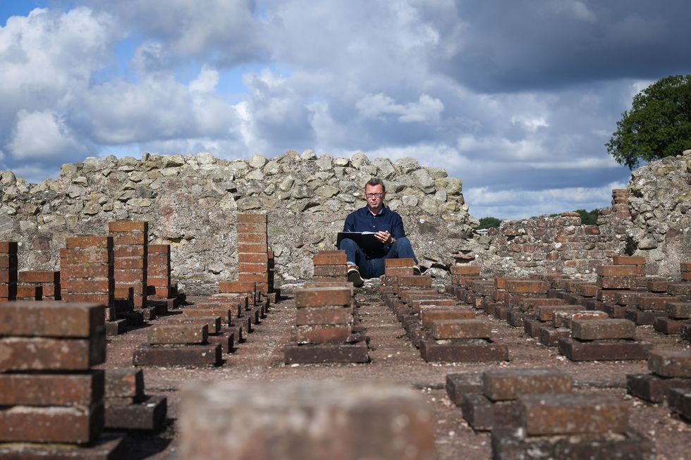 Mike became fascinated by history when a teacher gave him a book about Sutton Hoo (National Lottery/PA)