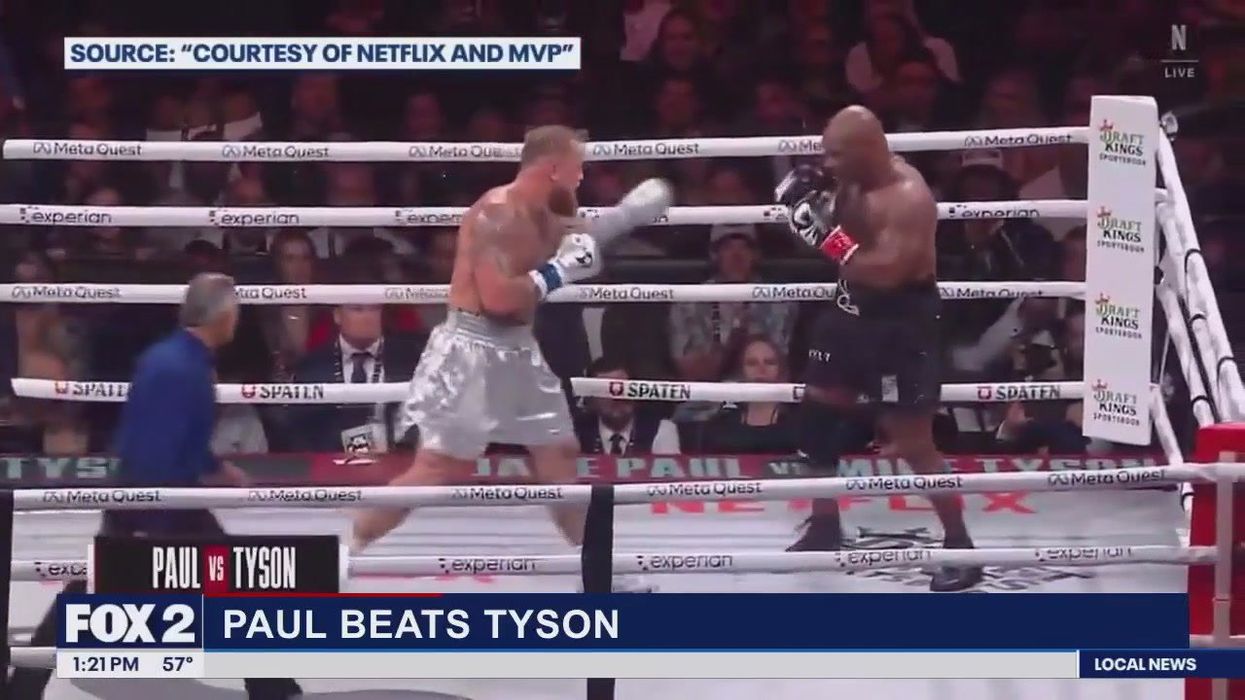 Boxing fans think they've spotted moment Jake Paul sent 'secret signal' to Mike Tyson