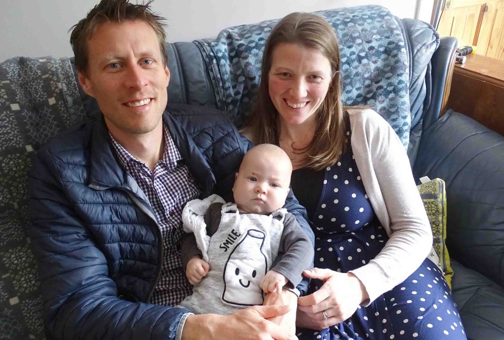 Couple raise funds for neonatal unit they set up in Liberia after son born early