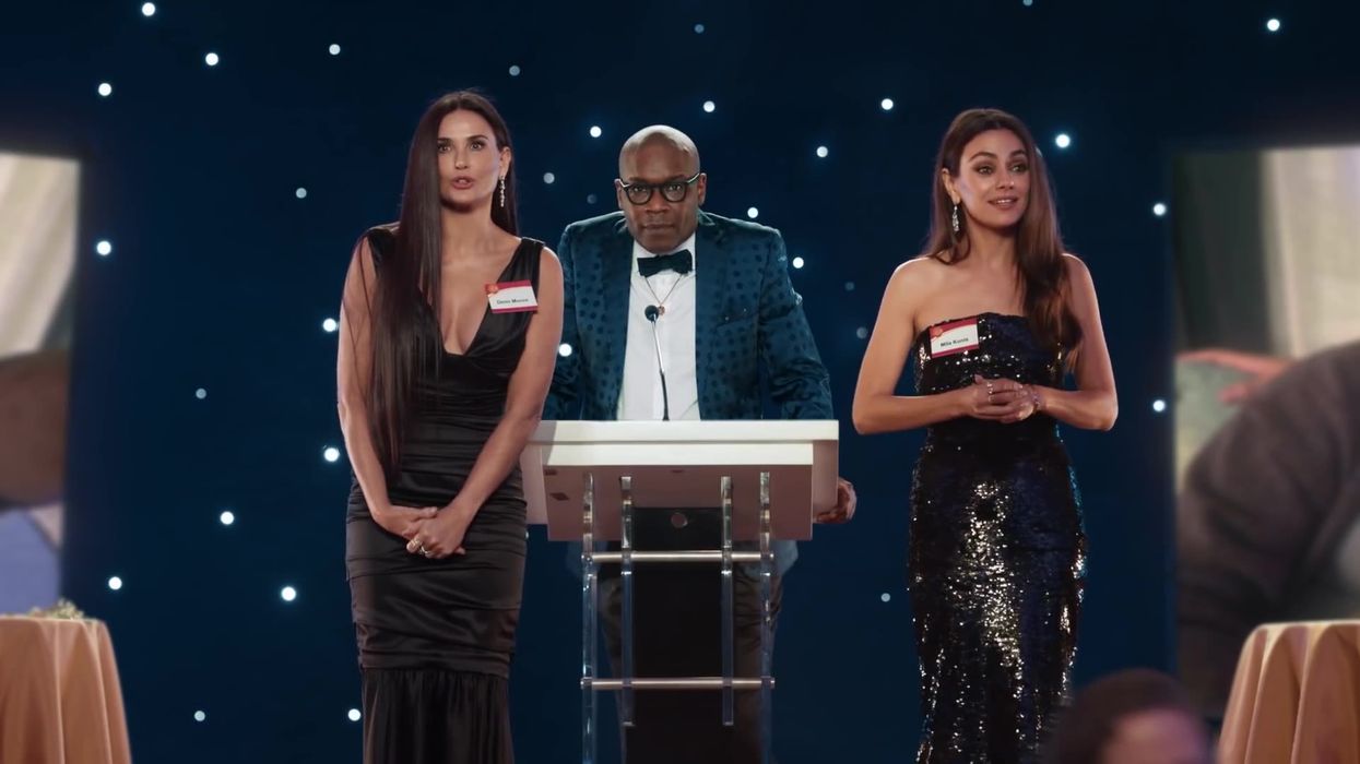 'We have a lot in common': Mila Kunis and Ashton Kutcher's ex Demi Moore star in new ad