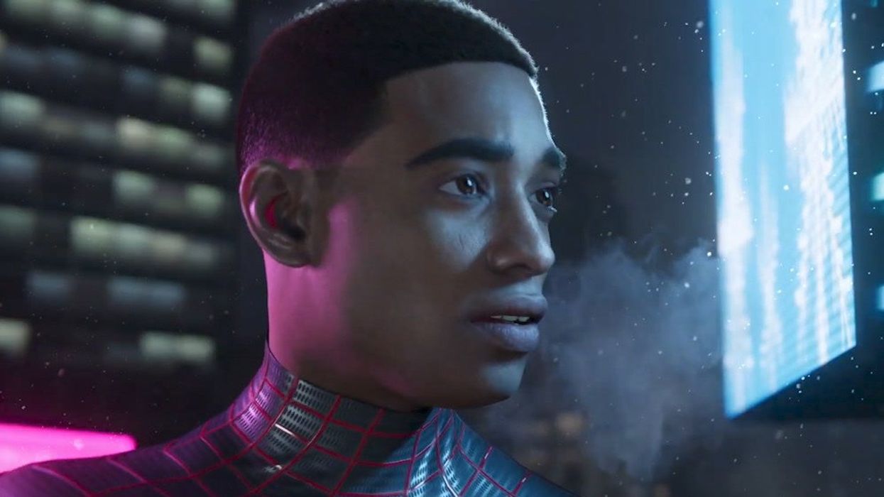 NPC Miles Morales refuses to break character after security guard