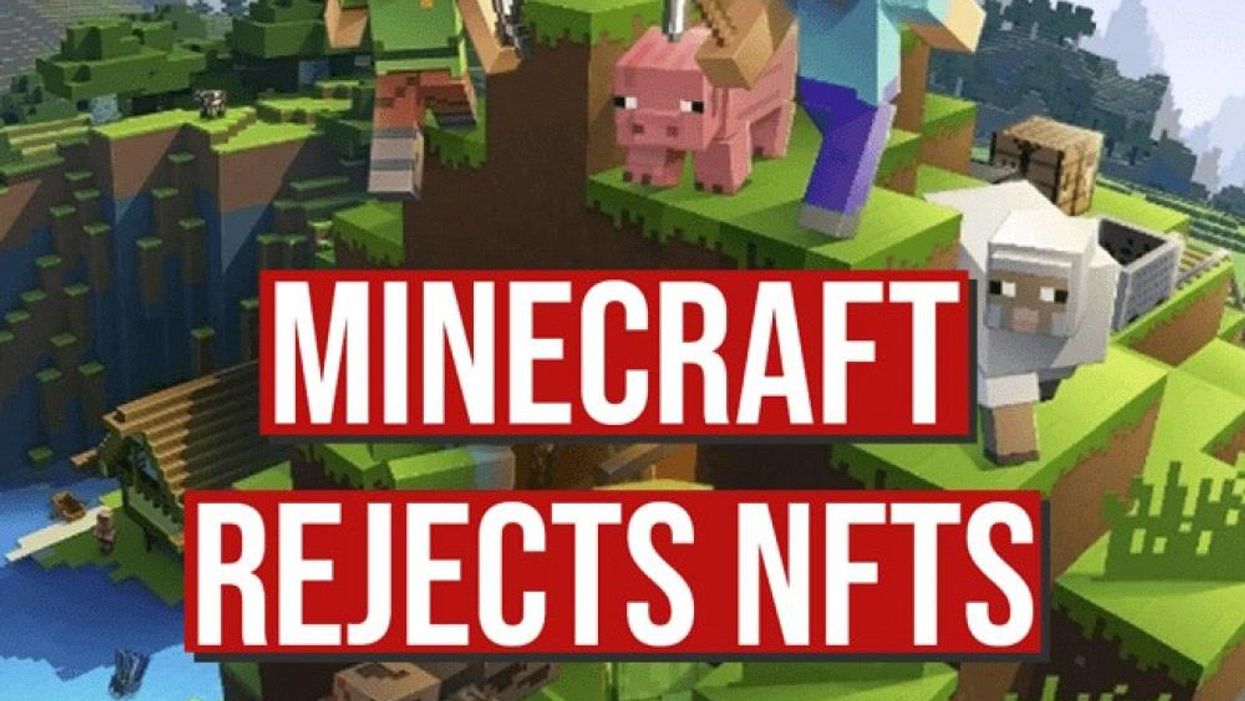 Minecraft has banned NFTs and they aren't mincing their words about it either