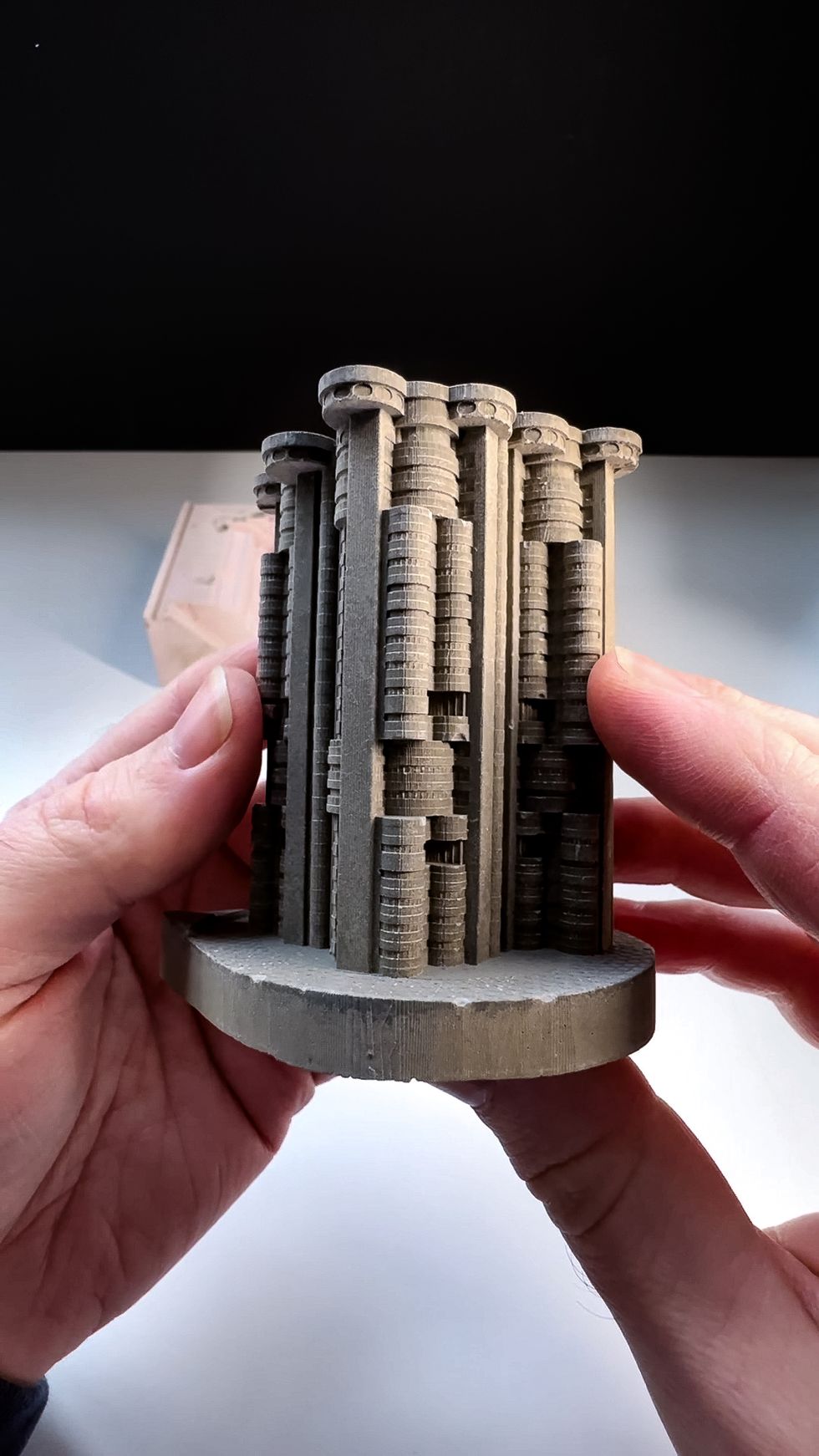 Mini concrete building