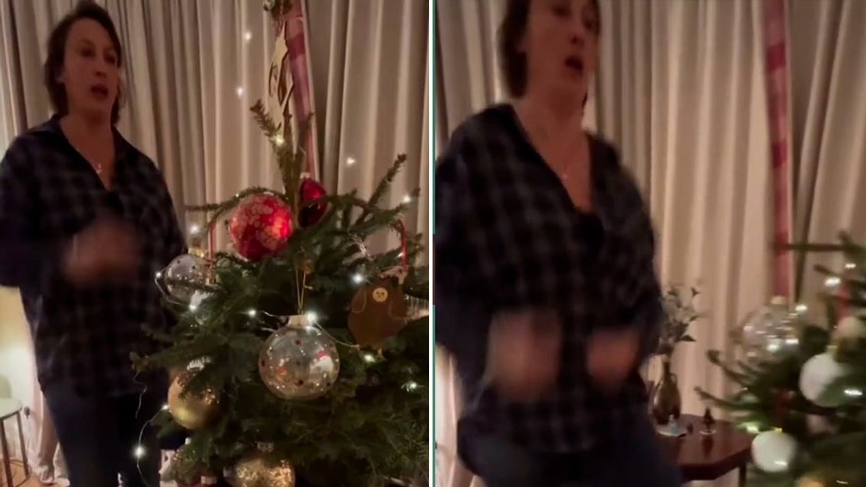 Miranda Hart recreates iconic scene from TV show's Christmas special 10 years later
