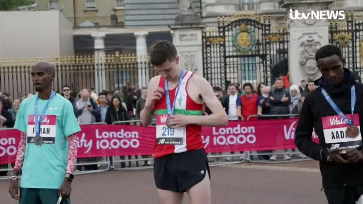 Mo Farah is debating his future after getting beaten by a part-time club runner