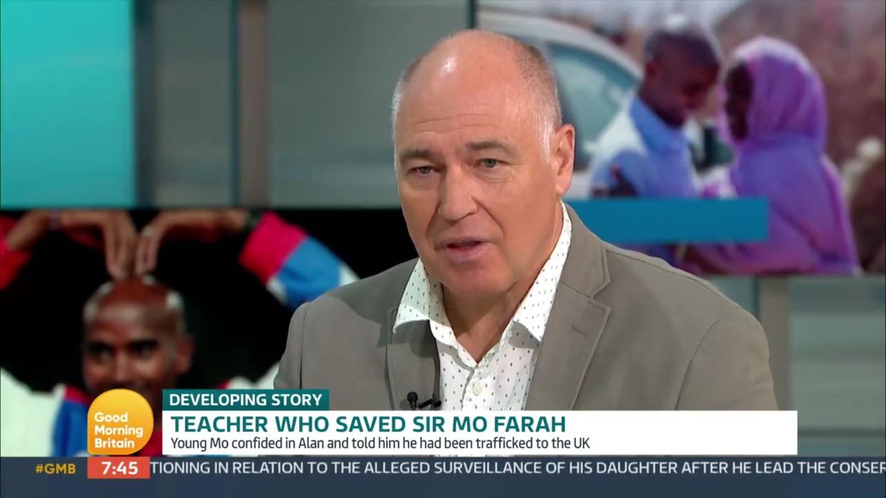 Mo Farah's former teacher opens up on moment runner told him about trafficking