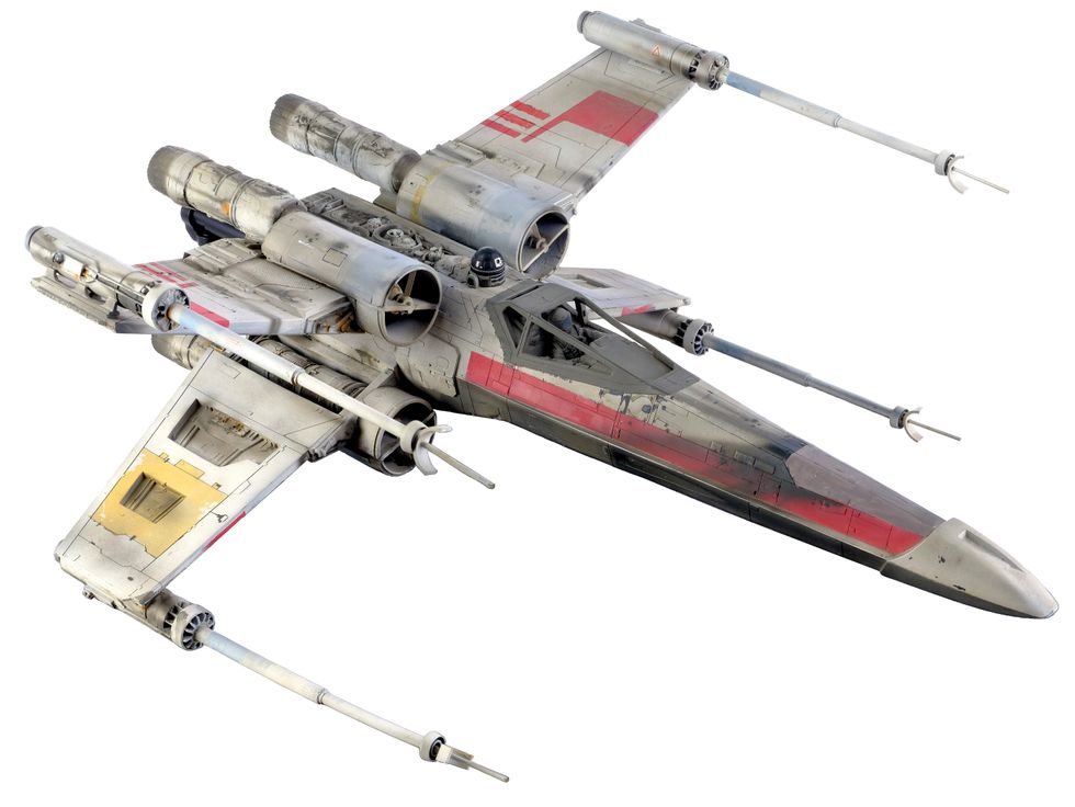 Model miniature Star Wars starfighter worth up to £800,000 to go up for auction