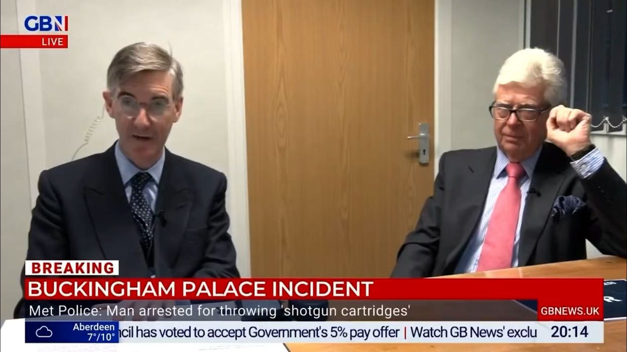 Jacob Rees-Mogg GB News show descends into chaos following explosion