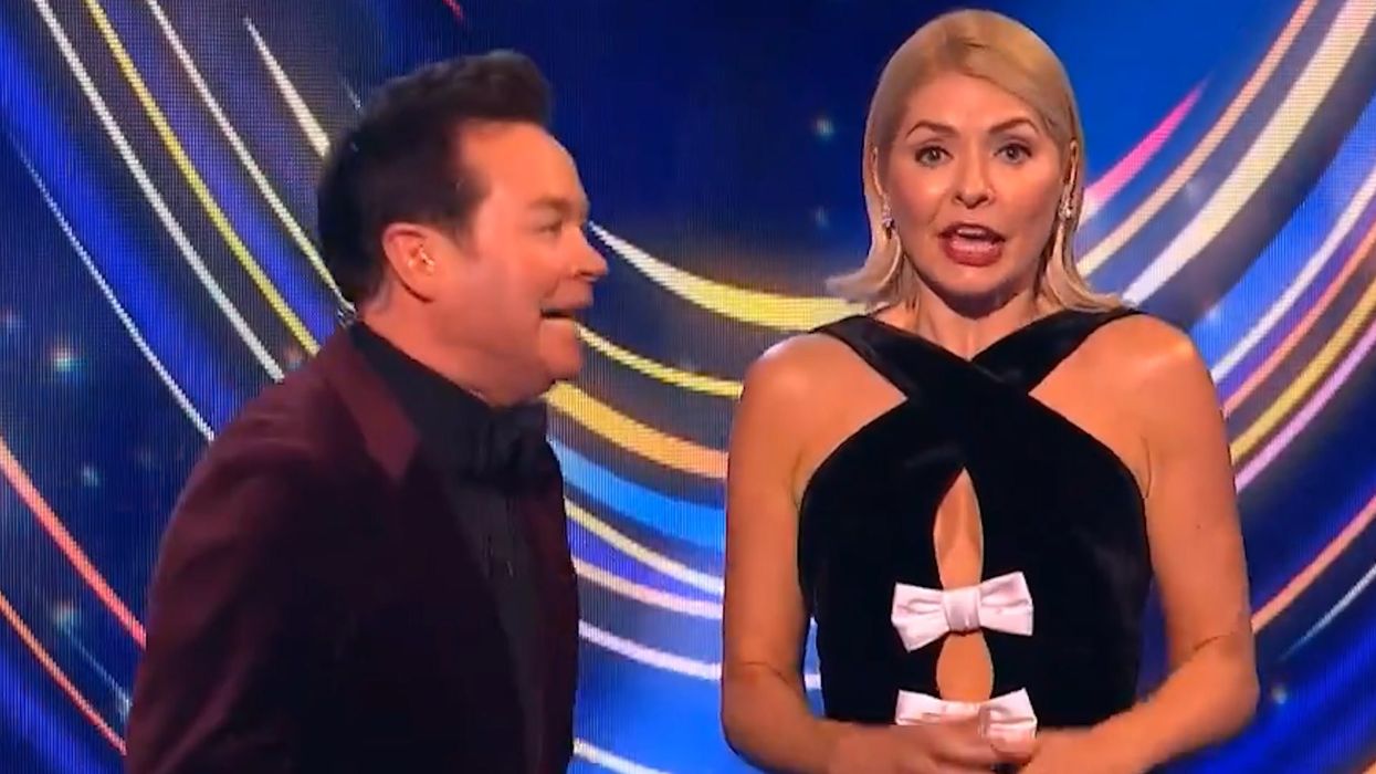 Holly Willoughby says "she'll watch it back" after appearing to swear on live TV