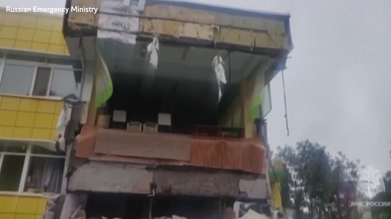 Watch moment world's sixth-largest earthquake on record wreaks havoc on Russia