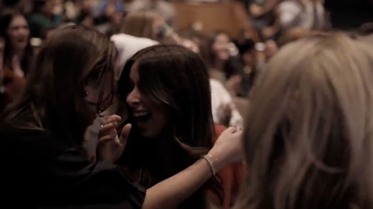 Moving moment medical students discover college will be tuition-free