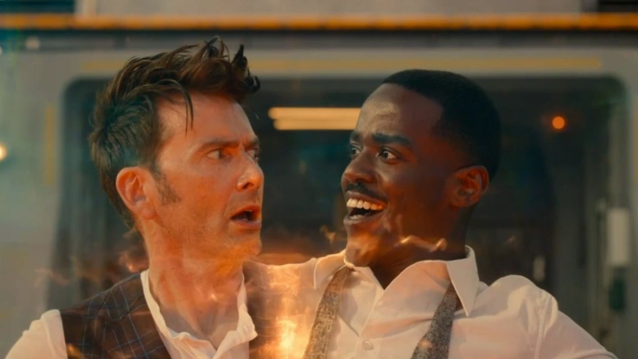 David Tennant's wife makes cheeky comment about Ncuti Gatwa's trouserless Doctor Who debut