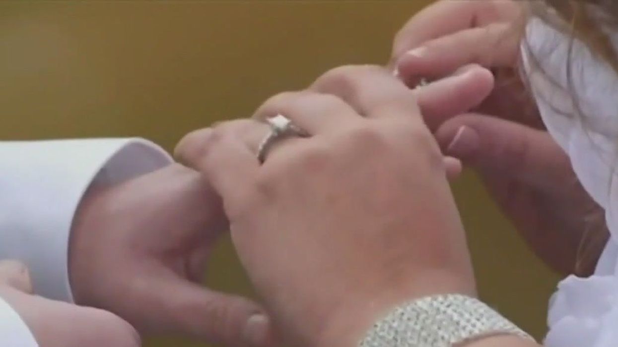 Wedding celebrant accidentally shoots grandson while trying to get guests' attention