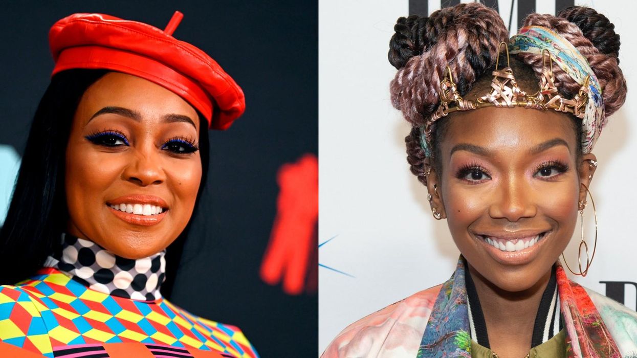 Monica (L) and Brandy (R) went head to head for a new episode of Verzuz