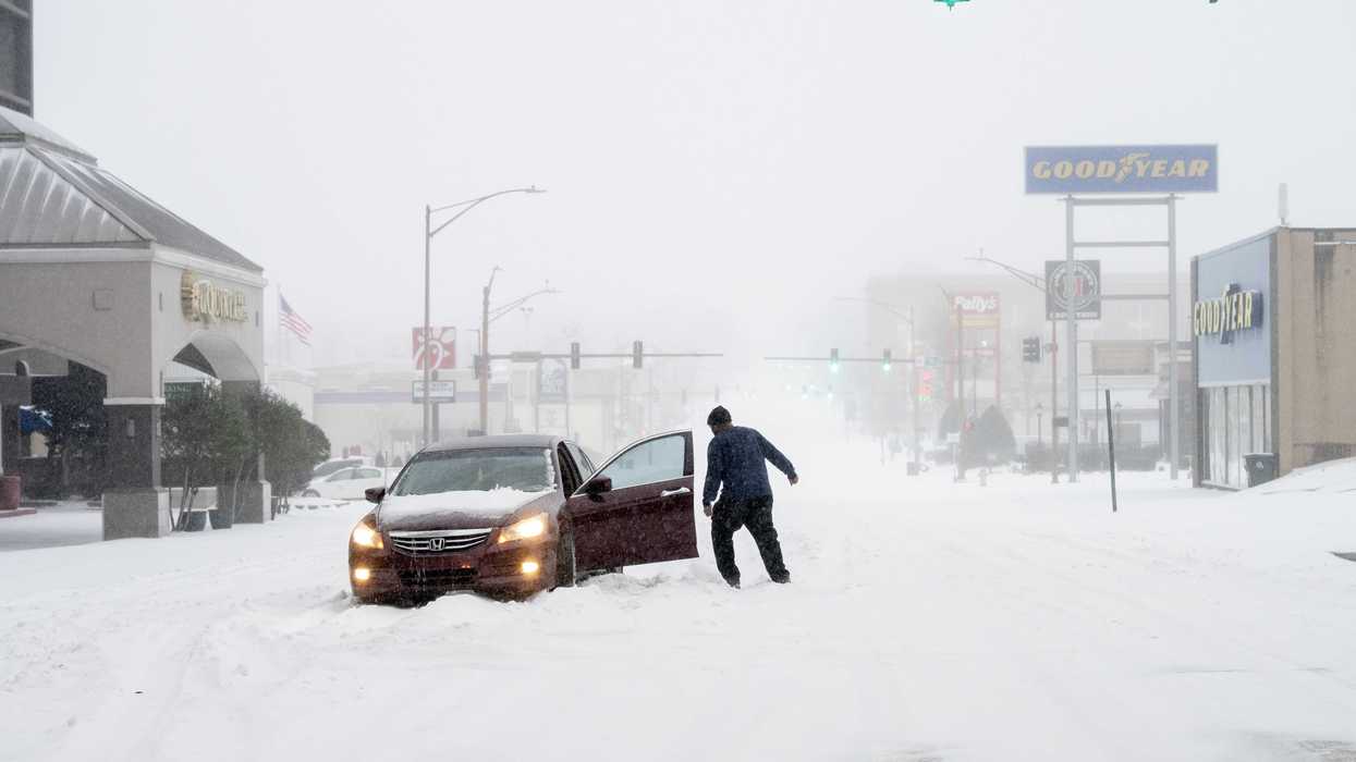 How many inches of snow is the US getting in Winter storm?