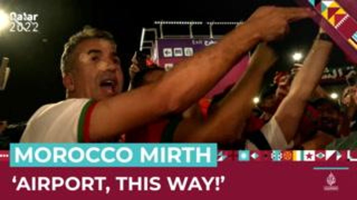 Achraf Hakimi's waddle celebration for Morocco explained