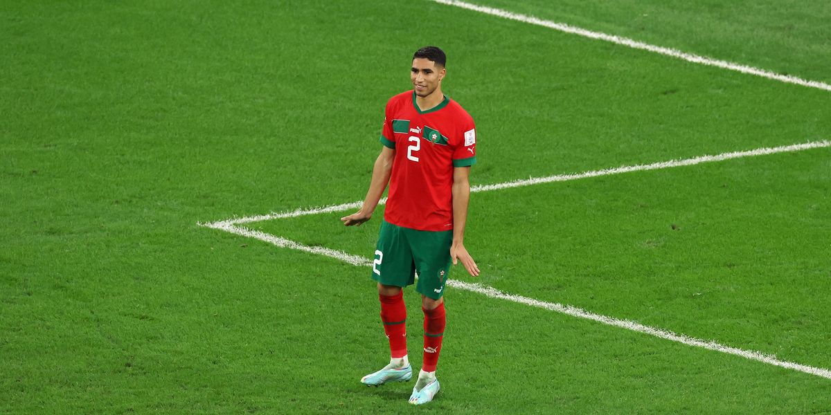 Achraf Hakimi s Waddle Celebration For Morocco Explained Indy100 achraf-hakimi-s-waddle-celebration-for-morocco-explained-indy100