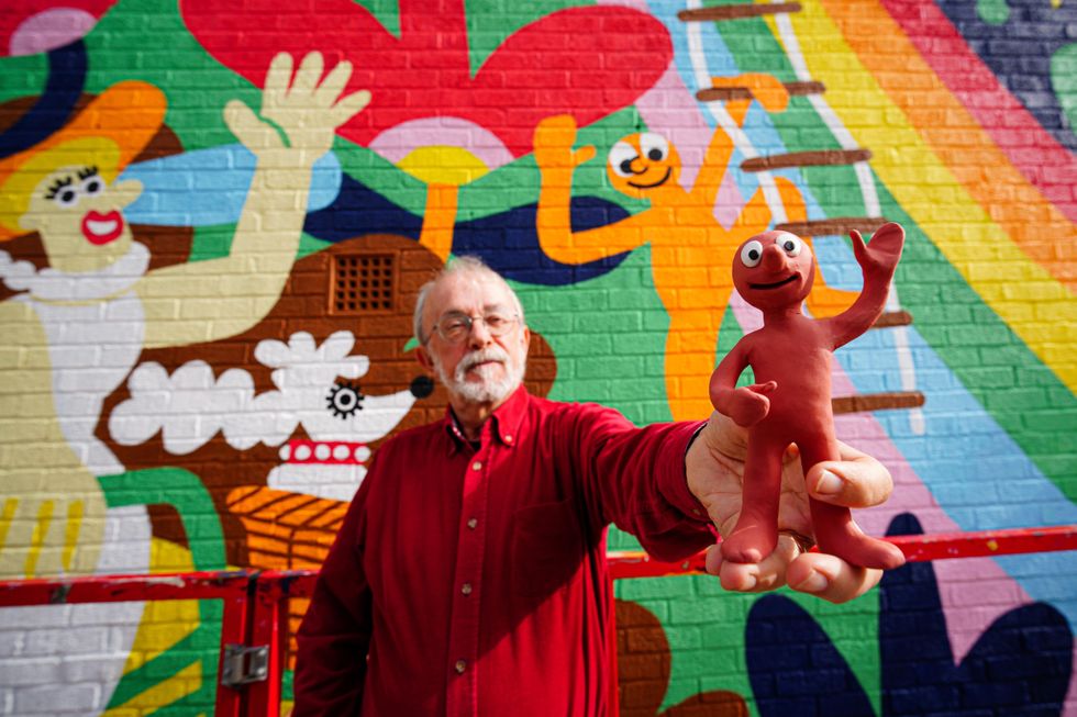 Mural celebrating Aardman characters unveiled