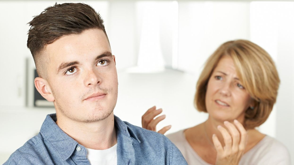Man asks his mother to leave after finding her lying in his wife's bed