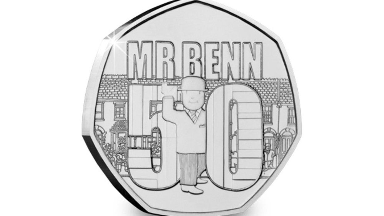 Mr Benn coin