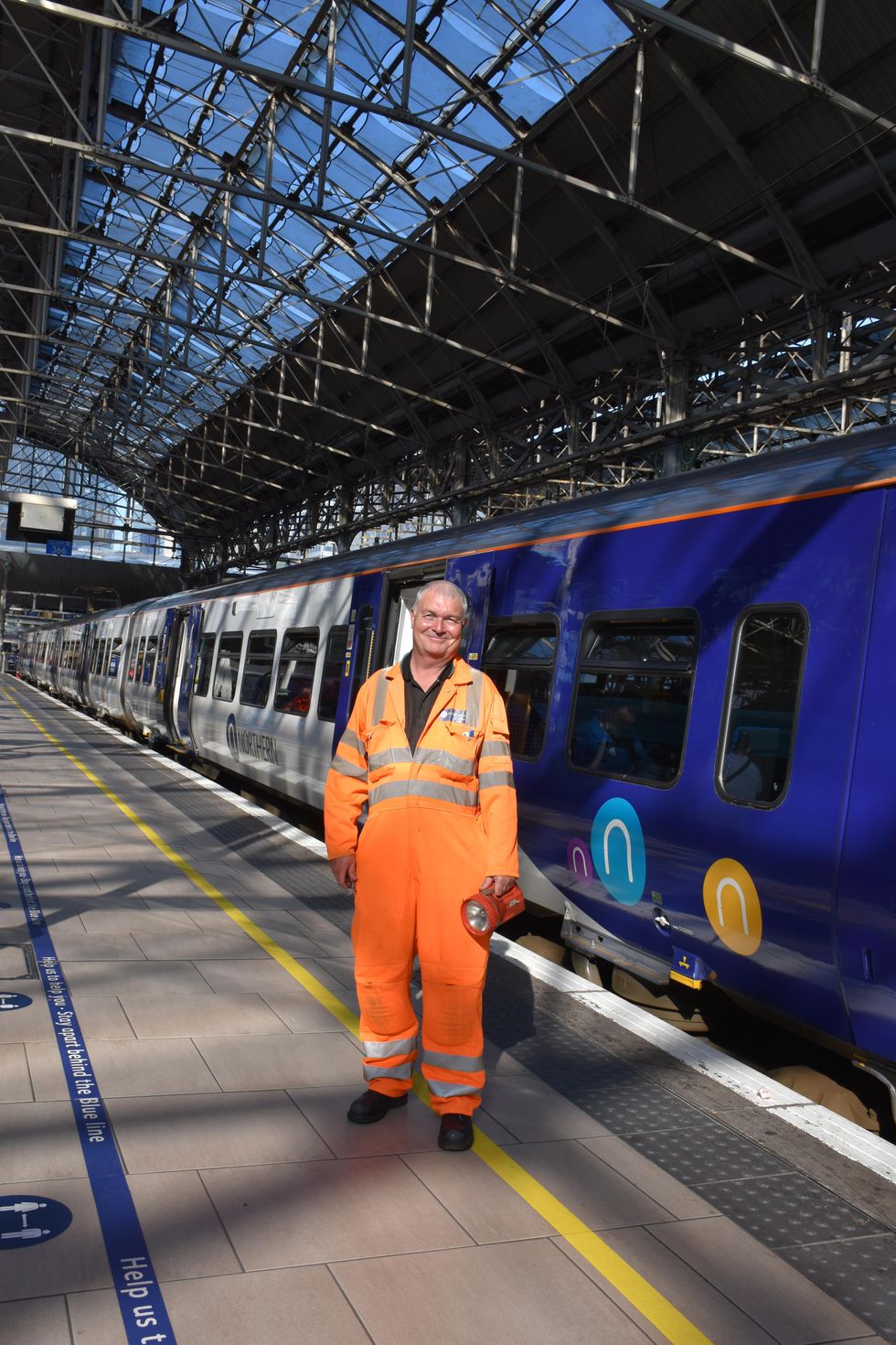 Mr Neild is based at Manchester Piccadilly station (Northern/PA)