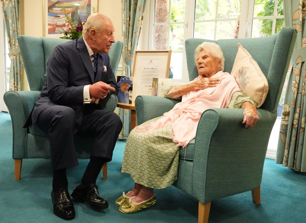 Mrs Catherham shared her memories of Charles as young 21-year-old prince