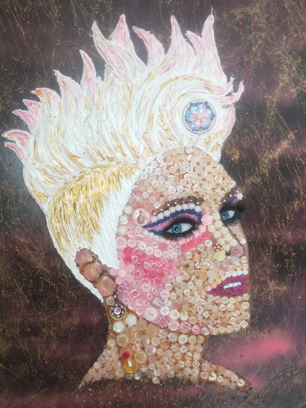 Mrs Harrex's depiction of Pink