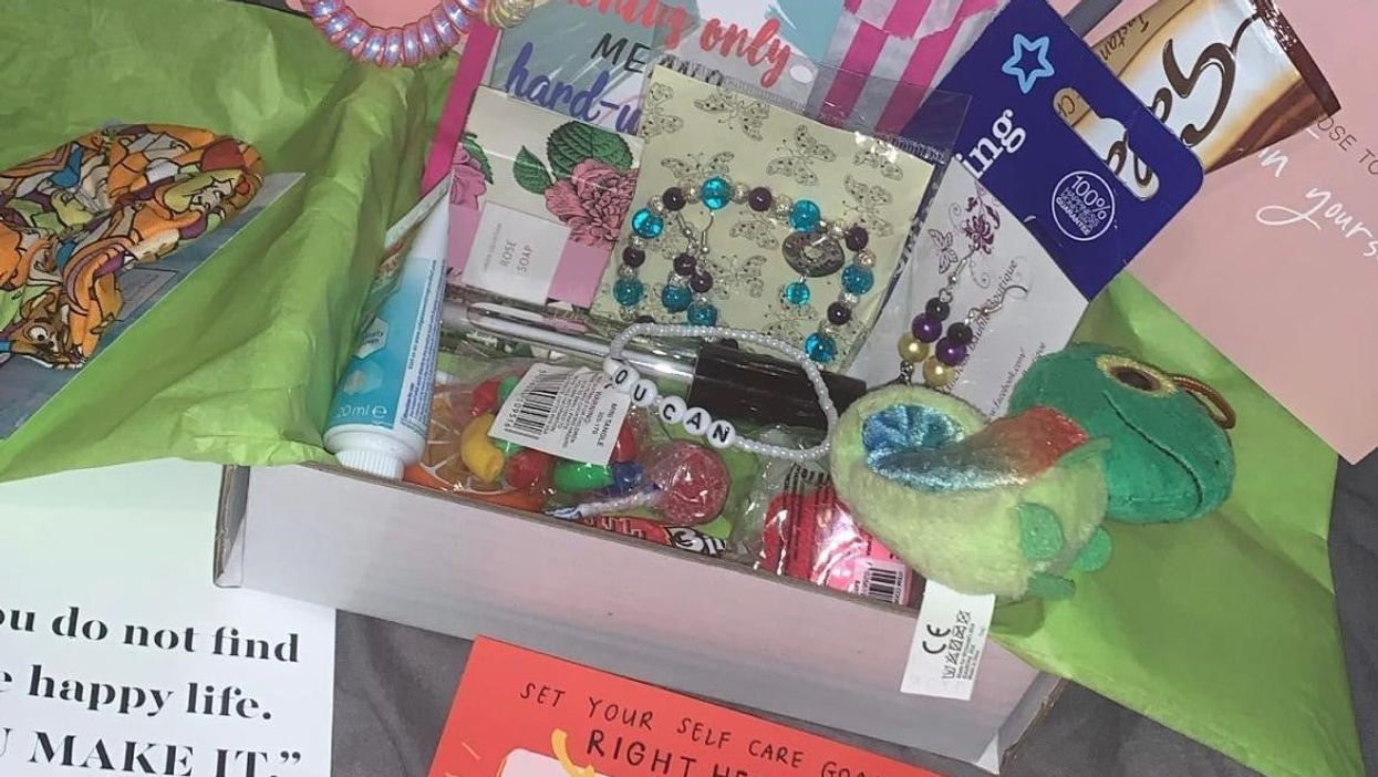 Ms Rose said she wants her Positivity Boxes to remind people ‘that they are wanted’ (Alice Rose)