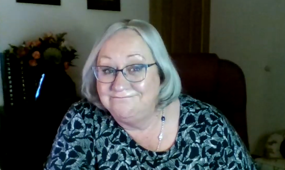 Ms Weaver admitted she was star-struck when meeting her Strictly \u2018hero\u2019 Anton Du Beke (PA)