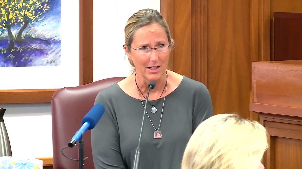 Mum of Sandy Hook victim confronts Alex Jones for calling her 'actress'