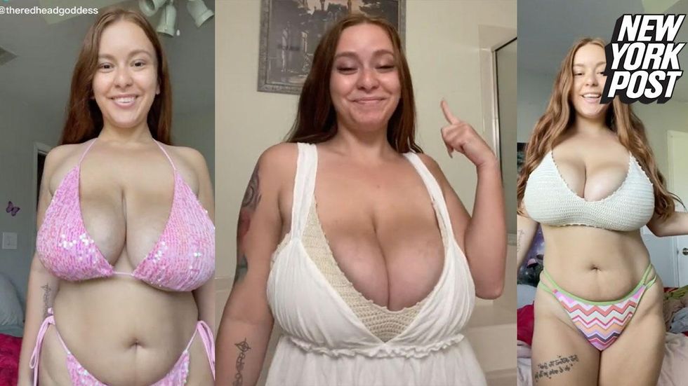 Model with M-cup breasts shocked at how Americans treat her