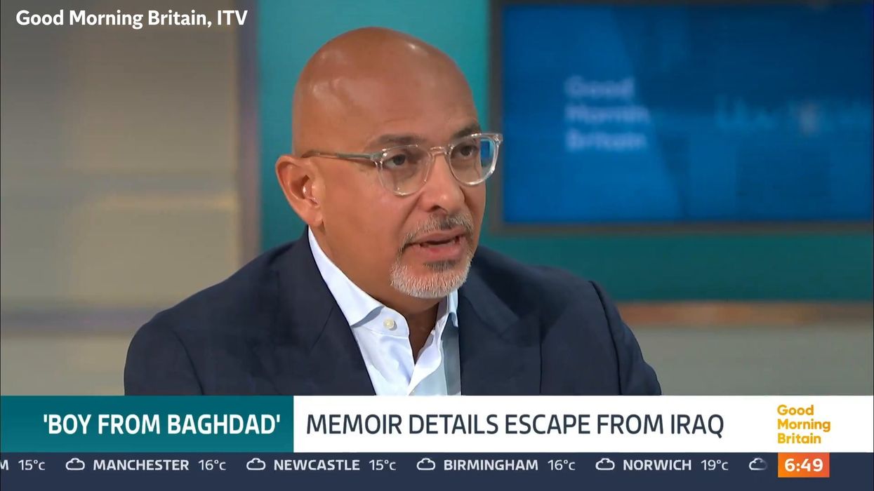 Nadhim Zahawi sparks backlash after posting image of homeless person in Mayfair