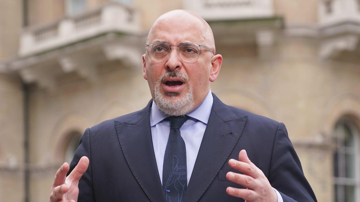 Nadhim Zahawi wore a 'TL' badge to plug an education scheme and it immediately backfired