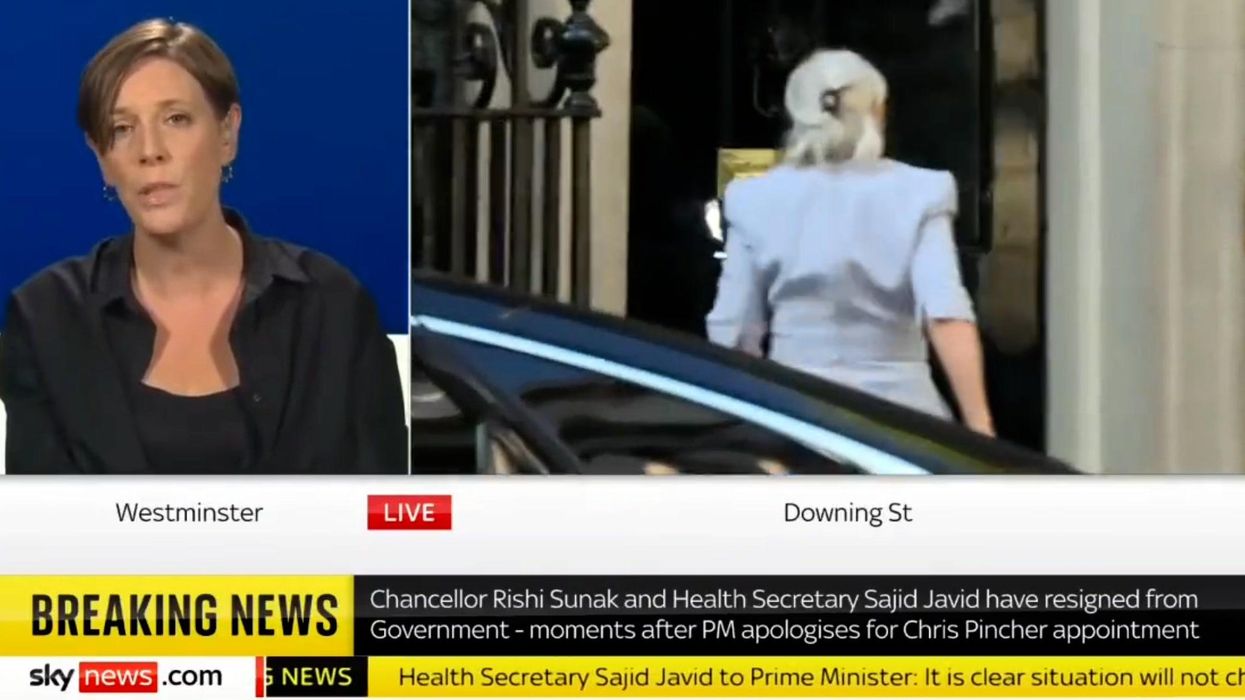 Nadine Dorries once criticised Gordon Brown for 'holding onto power'