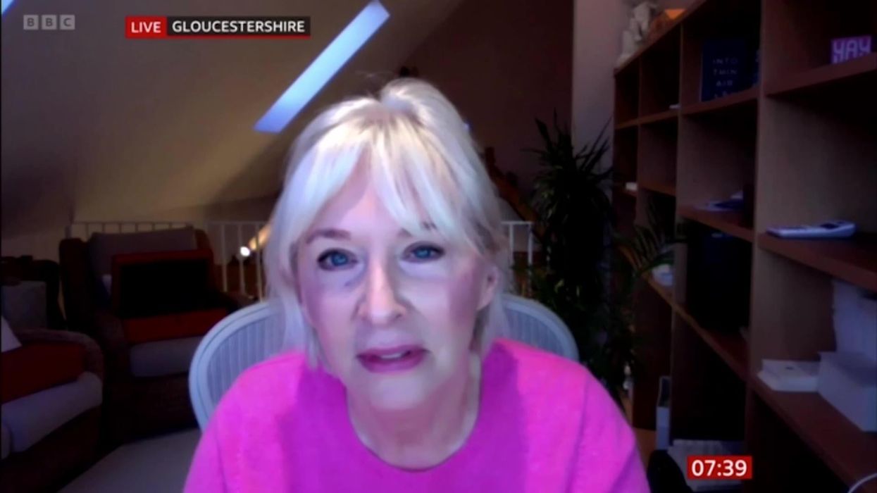 Nadine Dorries provides another bizarre answer about Boris Johnson during interview