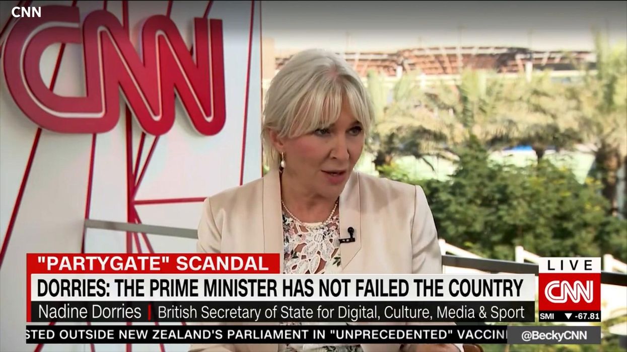 Nadine Dorries says she would cease to support Boris Johnson if he ‘kicked a dog’