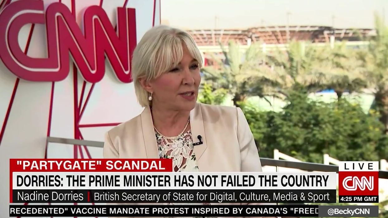 Nadine Dorries thinks if the government privatises Channel 4 it can compete with Netflix