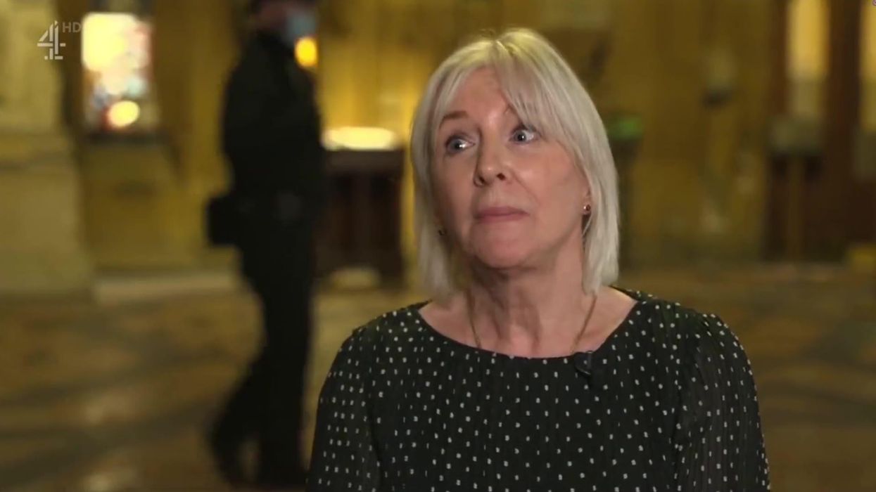 Nadine Dorries 'snarling' on the BBC has become an instant meme